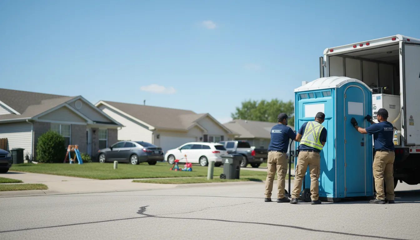Standard Porta Potty Rentals in Saint Clair, MO near me